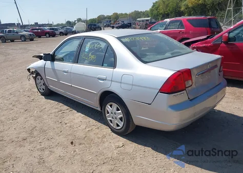 2003 Honda Civic Lx from USA, damaged, VIN 1HGES16533L032065